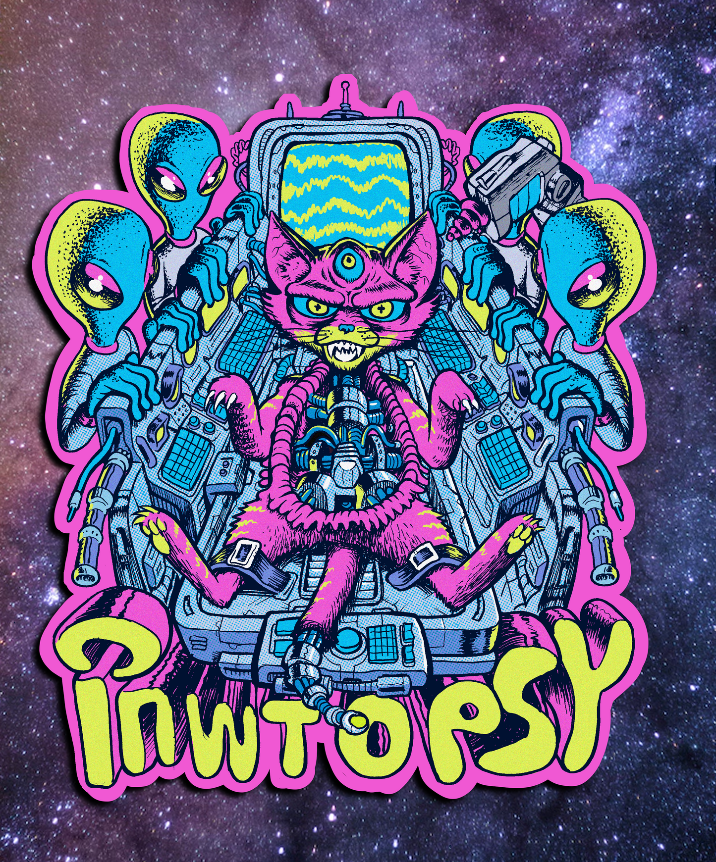 Pawtopsy Sticker