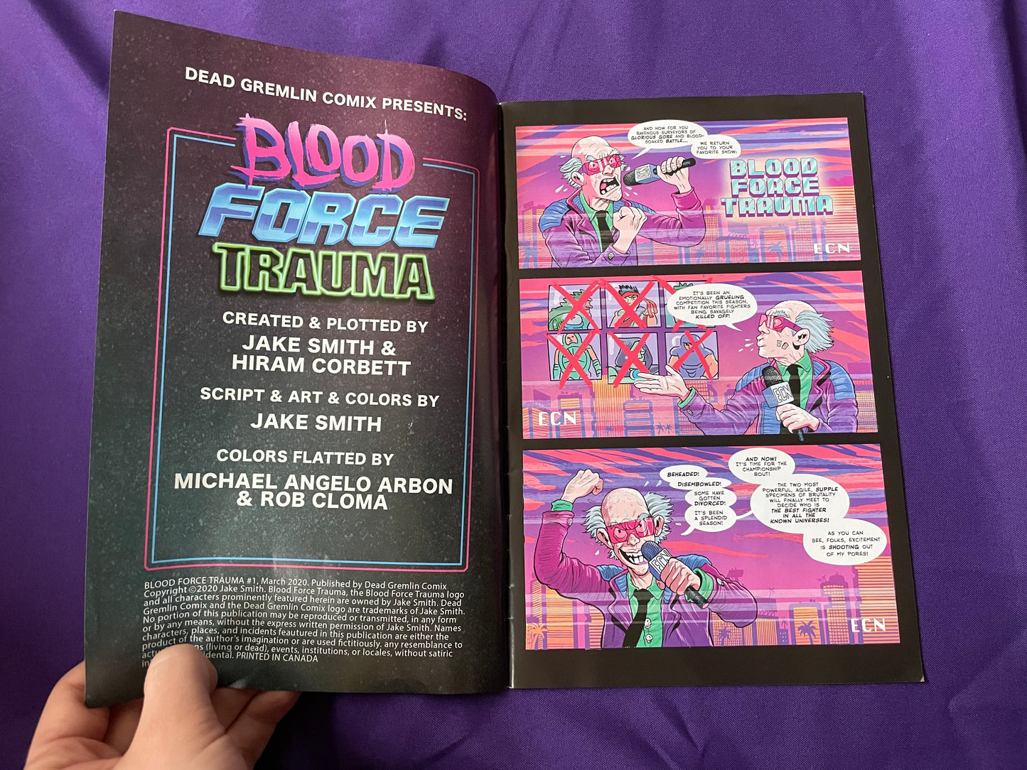 Blood Force Trauma #1 | Comic Book
