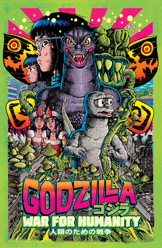 Godzilla: War for Humanity #5 Cover: Jake Smith