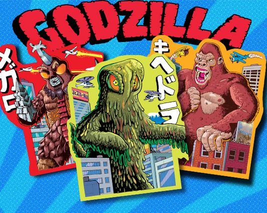 Godzilla Sticker Pack #3