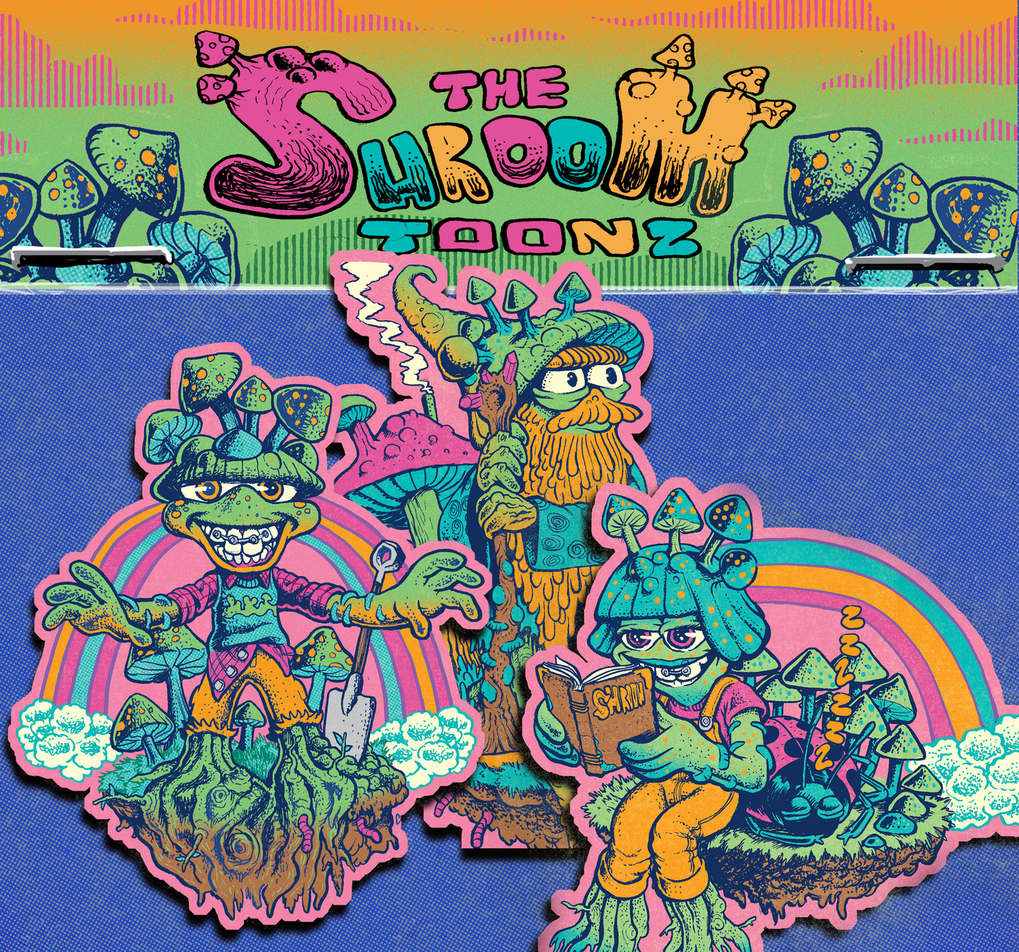 Shroom Toonz Sticker Pack